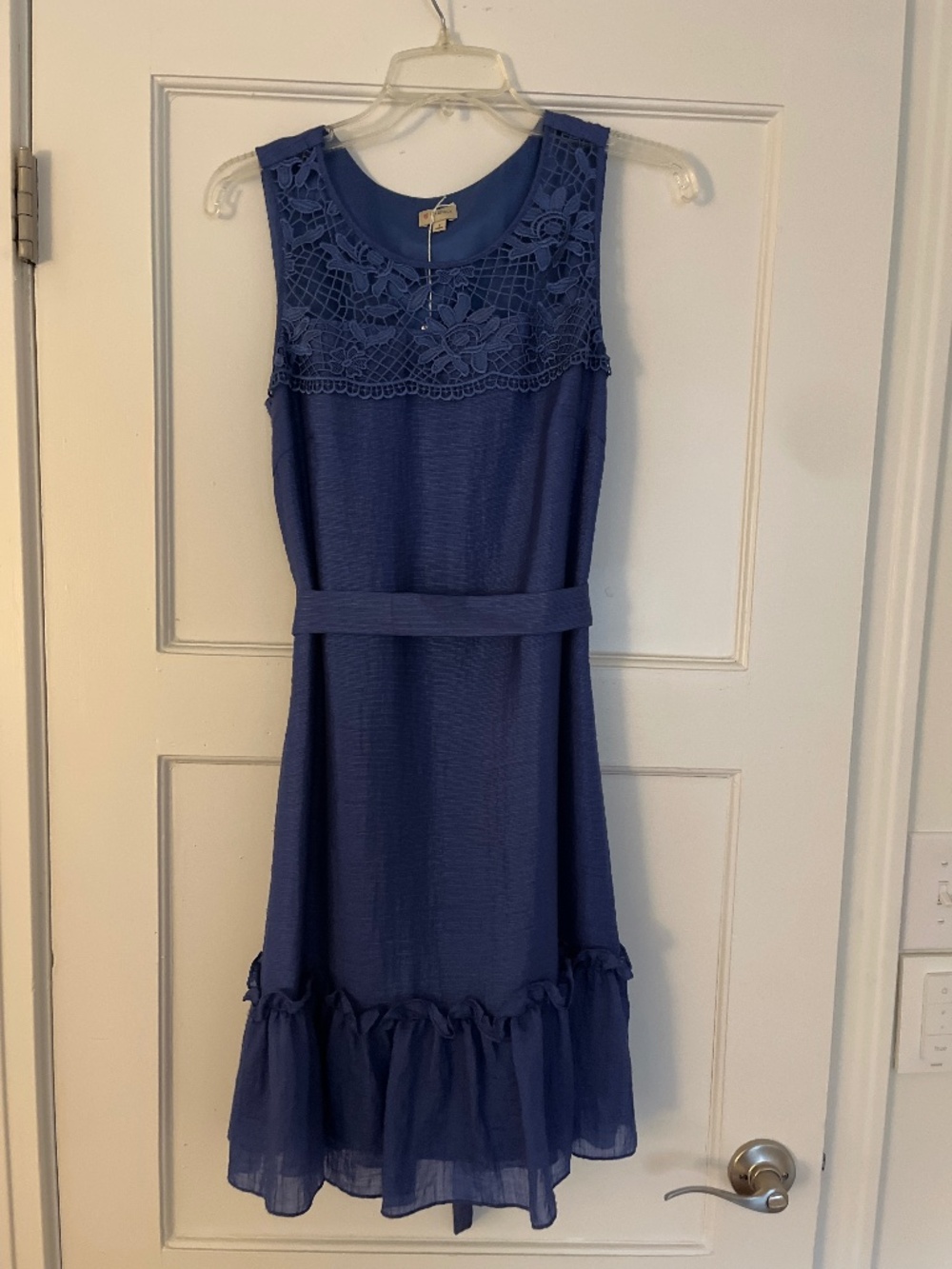 Cremieux Ruffle Hem Dress